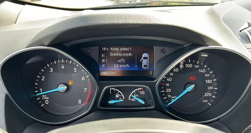 Ford Kuga cena 83500 przebieg: 46073, rok produkcji 2018 z Radom małe 436